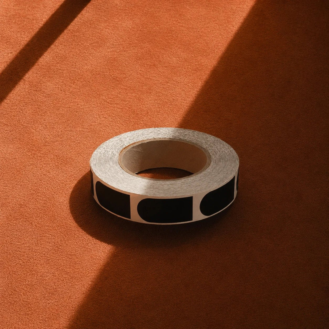 KR SURE FIT TAPE (500 PC ROLL) - BLACK 3/4" - Bowling Stars