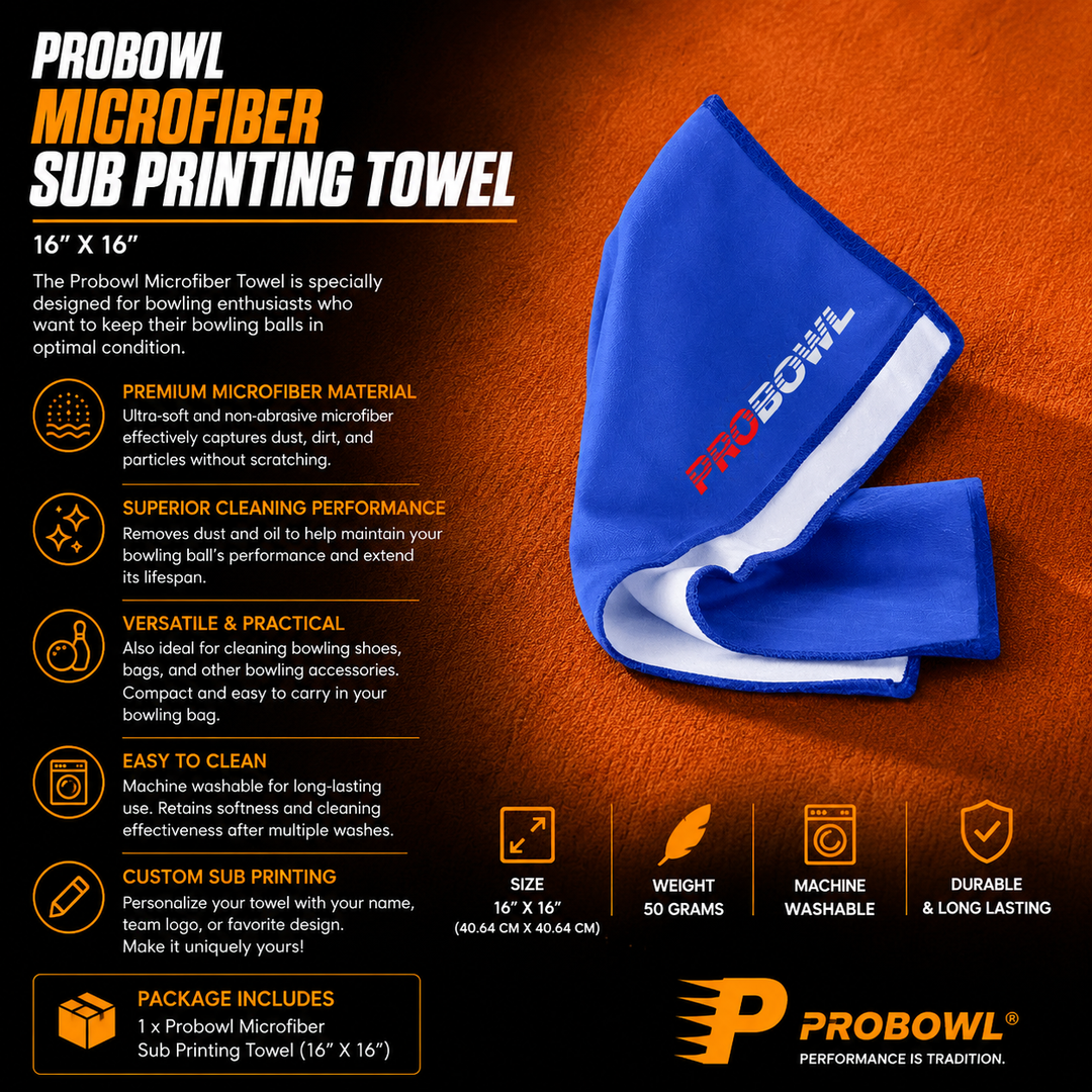 Probowl Microfiber Sub Printing Towel (16 X 16)