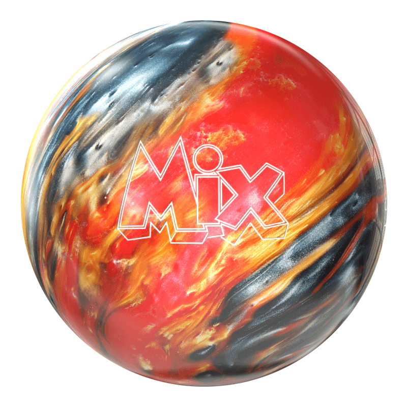 boule de bowling, BOULE STORM MIX RED-SILVER-GOLD - Bowling Star's