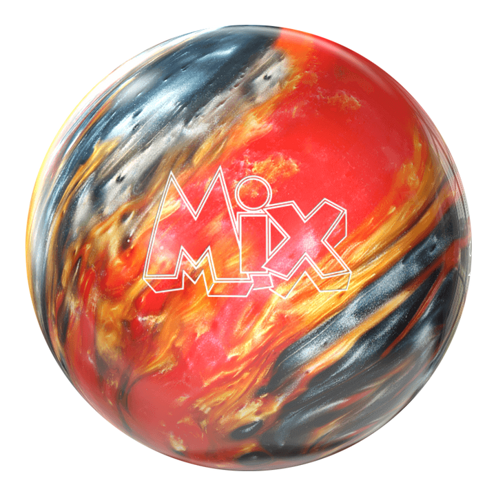 boule de bowling, BOULE STORM MIX RED-SILVER-GOLD - Bowling Star's