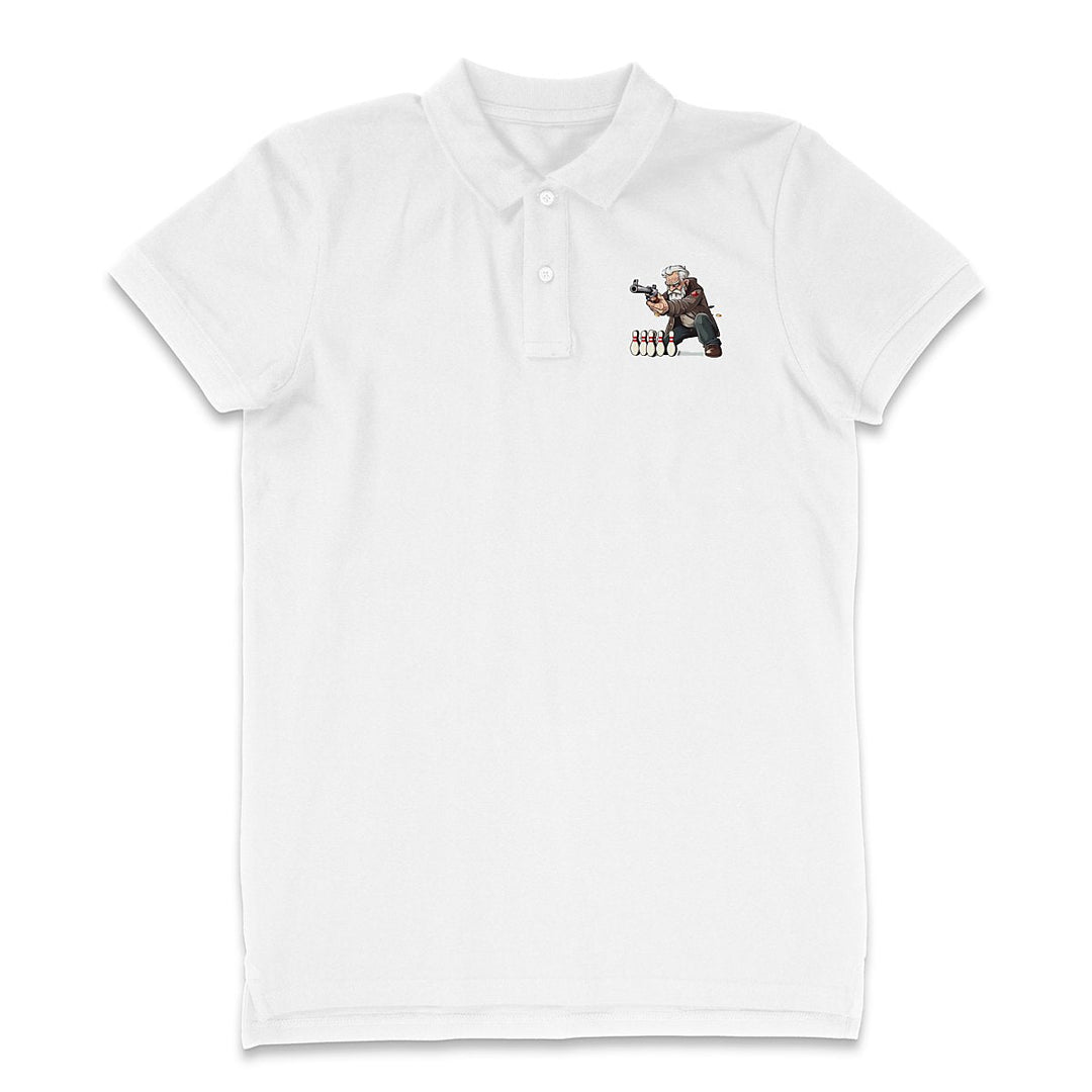 Herren Strike Veteran Bowling Polo - Bowling Stars