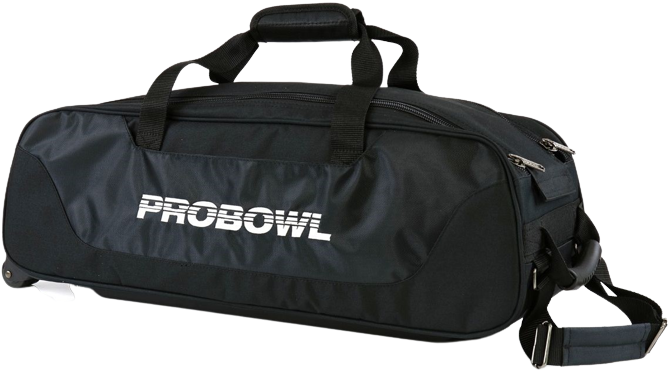 SAC, PRO BOWL BASIC TRIPLE TOTE BLACK/BLACK - Bowling Star's