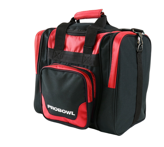 SAC, PRO BOWL SINGLE BAG DELUXE BLACK/RED - Bowling Star's