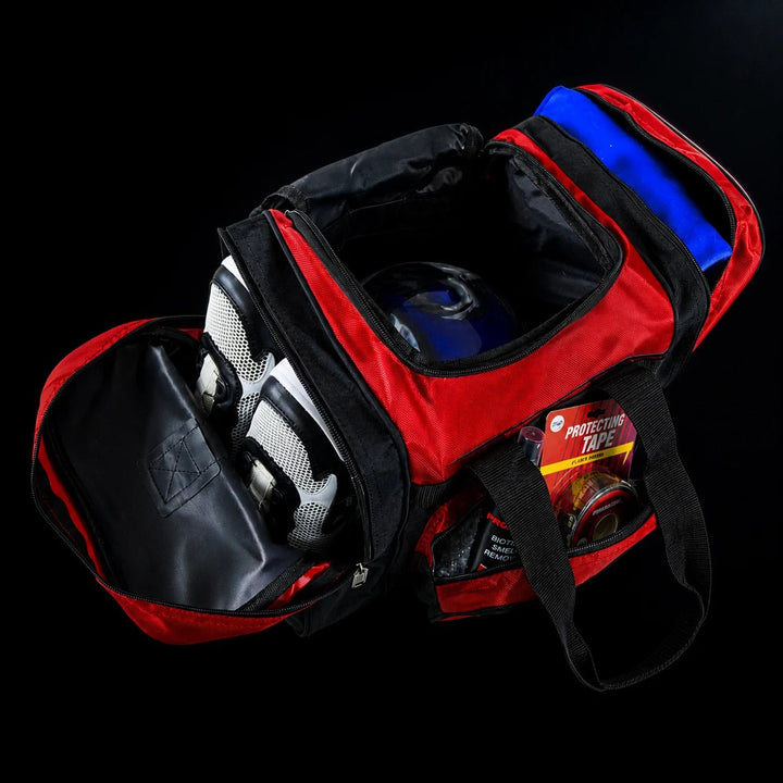 PRO BOWL SINGLE BAG DELUXE BLACK/RED - Bowling Stars