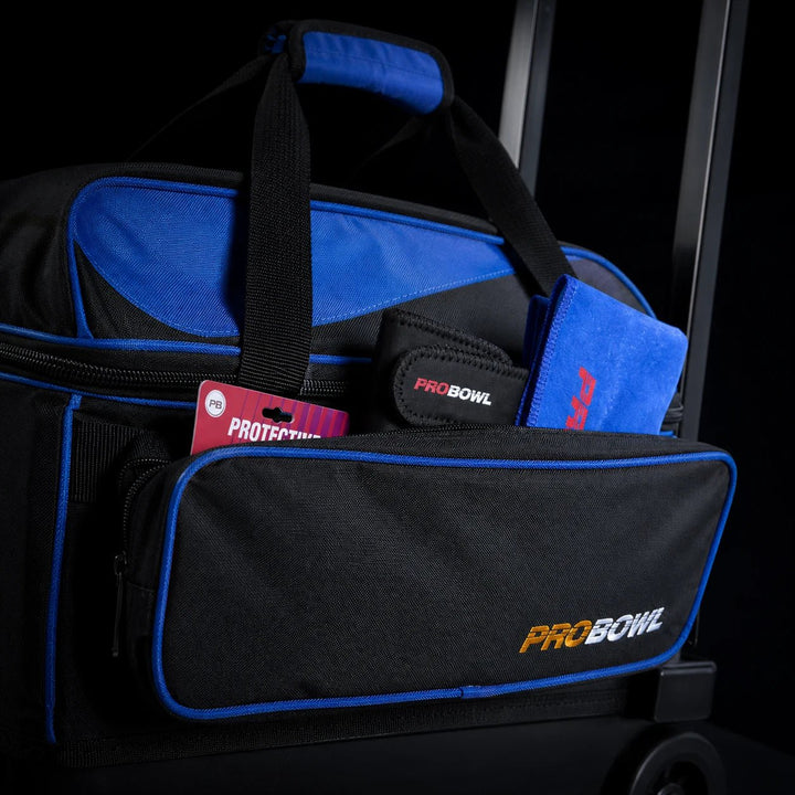 PROBOWL BASIC 2-BALL ROLLER BLACK/BLUE - Bowling Stars