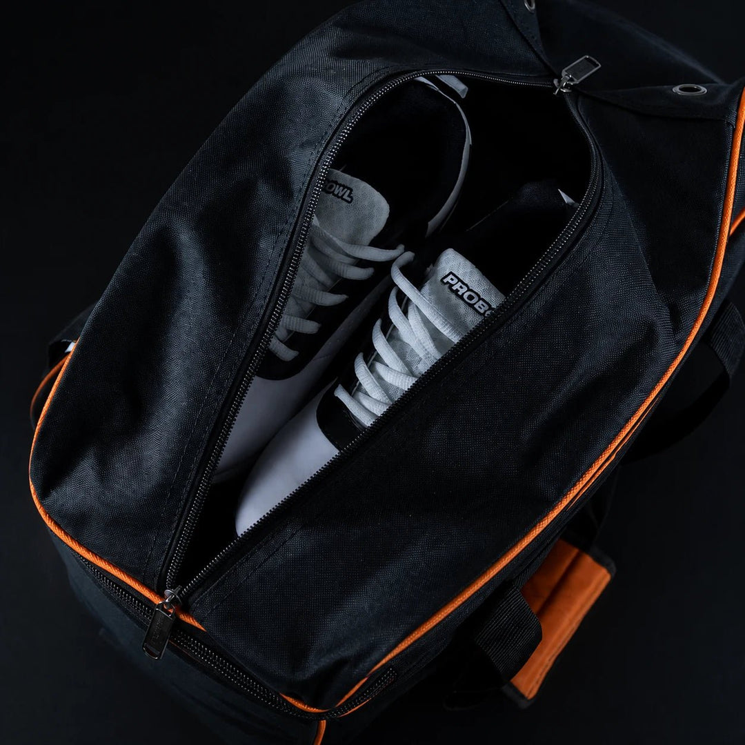 PROBOWL BASIC 2-BALL ROLLER BLACK/ORANGE - Bowling Stars