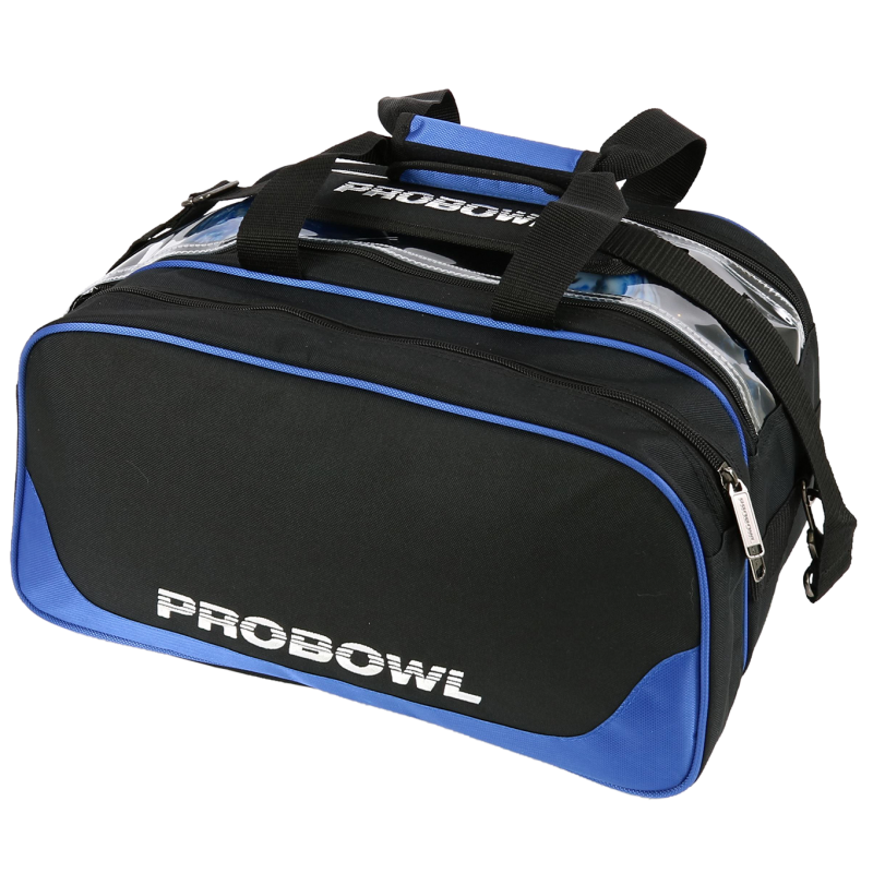 SAC, PROBOWL DOUBLE TOTE PLUS BLACK/BLUE - Bowling Star's