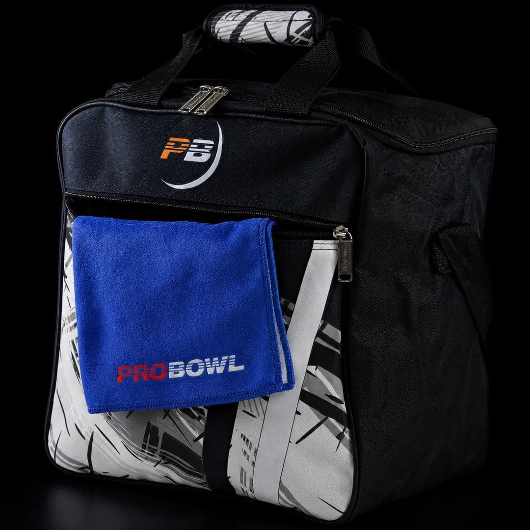 PROBOWL DYE-SUB SINGLE BAG WHITE - Bowling Stars