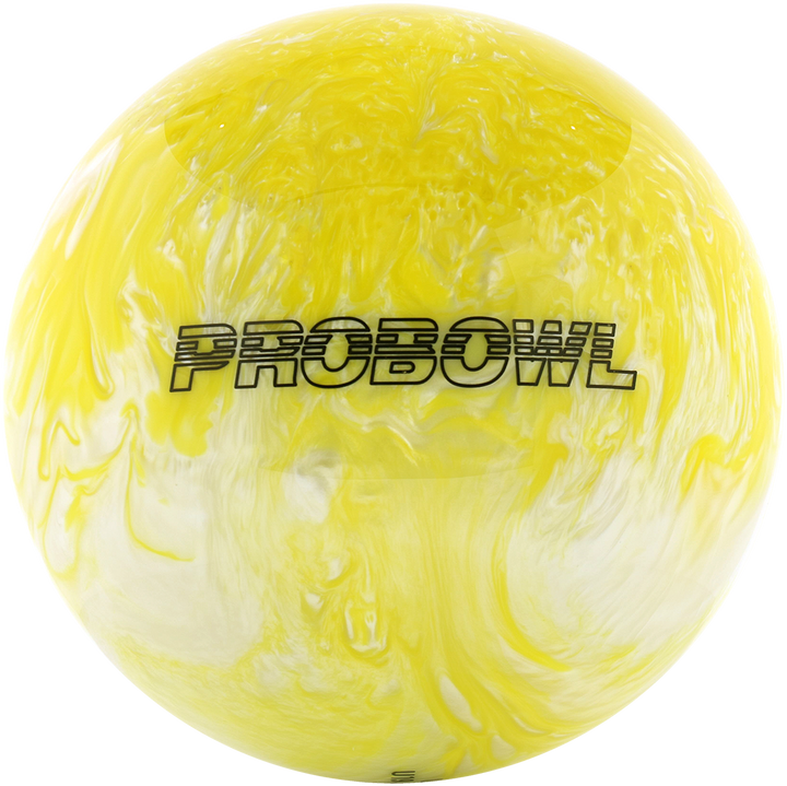 boule de bowling, BOULE PRO BOWL - WHITE/YELLOW - Bowling Star's