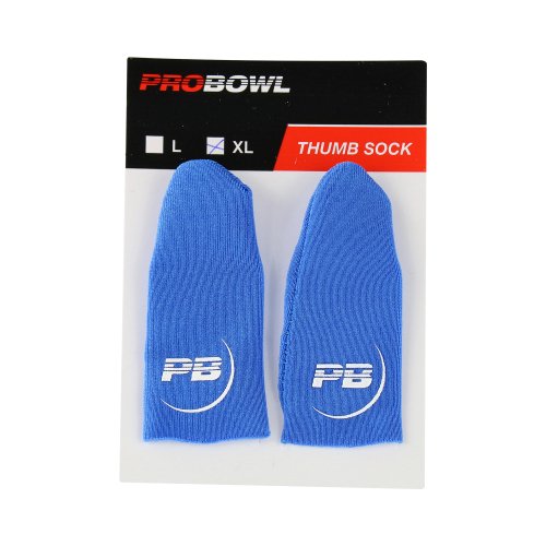 PROBOWL THUMB SOCK BLUE X - LARGE (2 PCS) - Bowling Stars