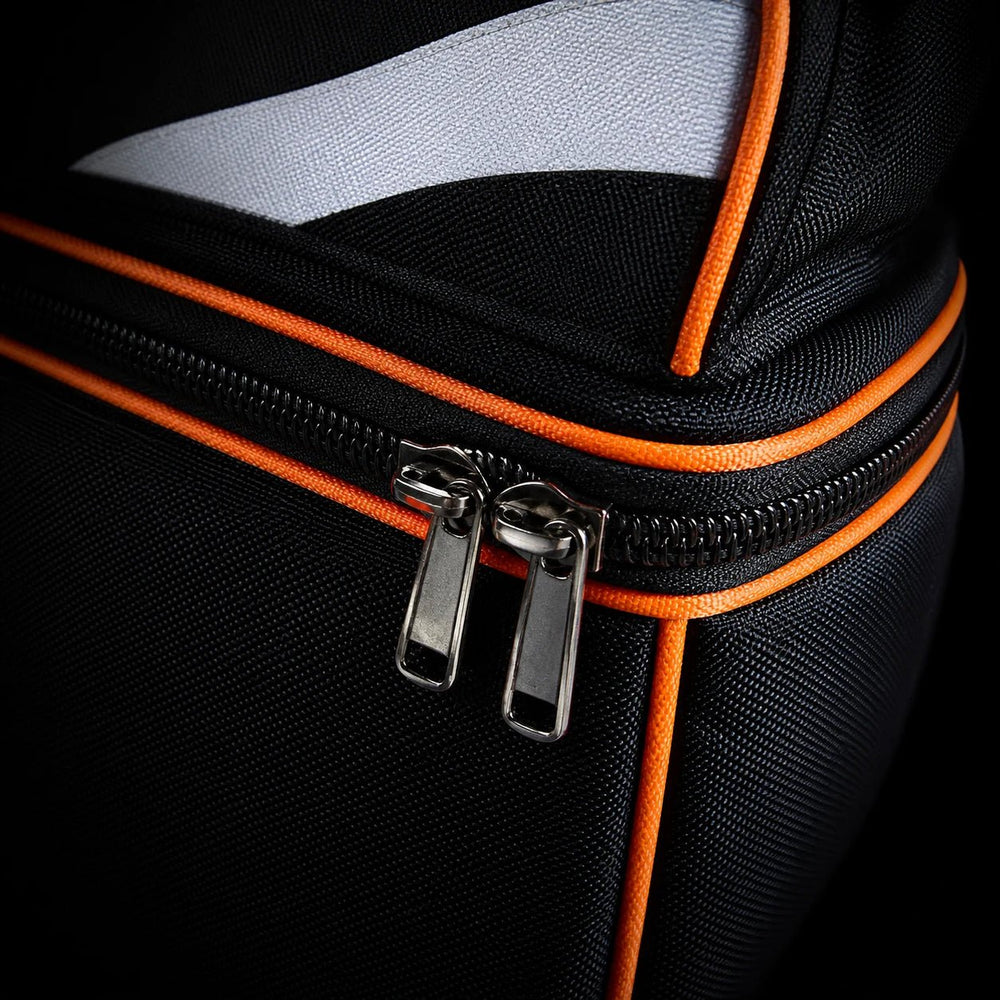 PROBOWL TRIPLE TOTE DLX W/ SHOE BAG BLACK/ORANGE - Bowling Stars