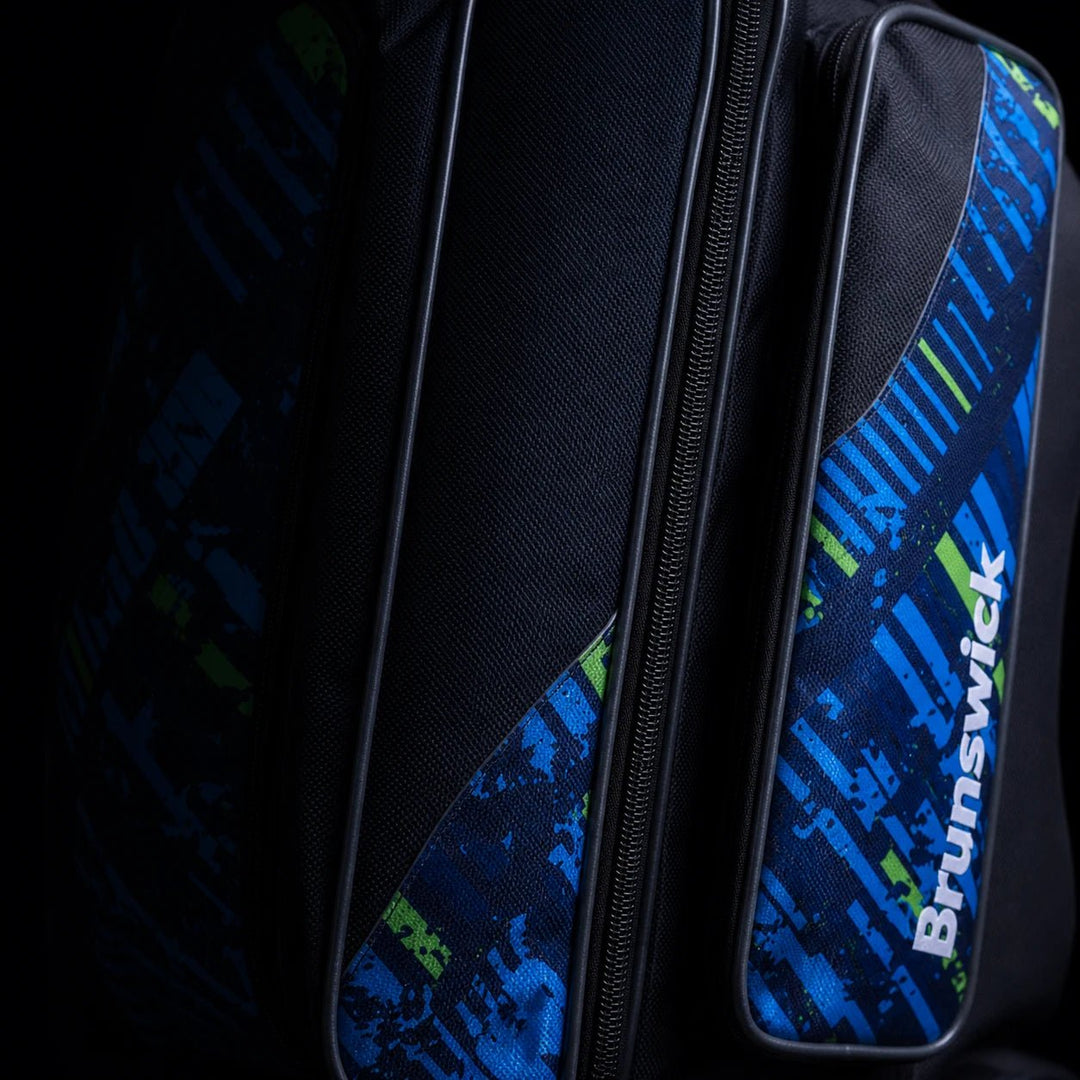 PUNISHER DOUBLE ROLLER - BLUE/GREEN - Bowling Stars