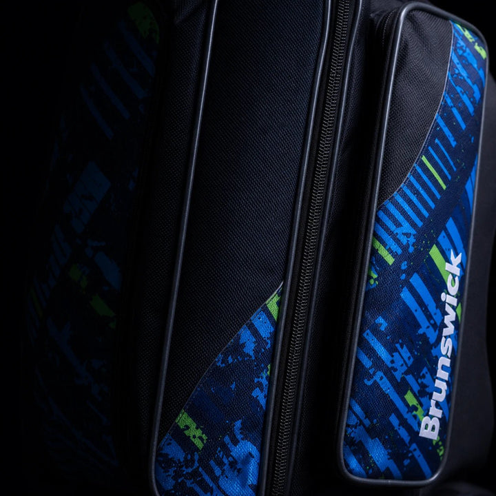 PUNISHER DOUBLE ROLLER - BLUE/GREEN - Bowling Stars