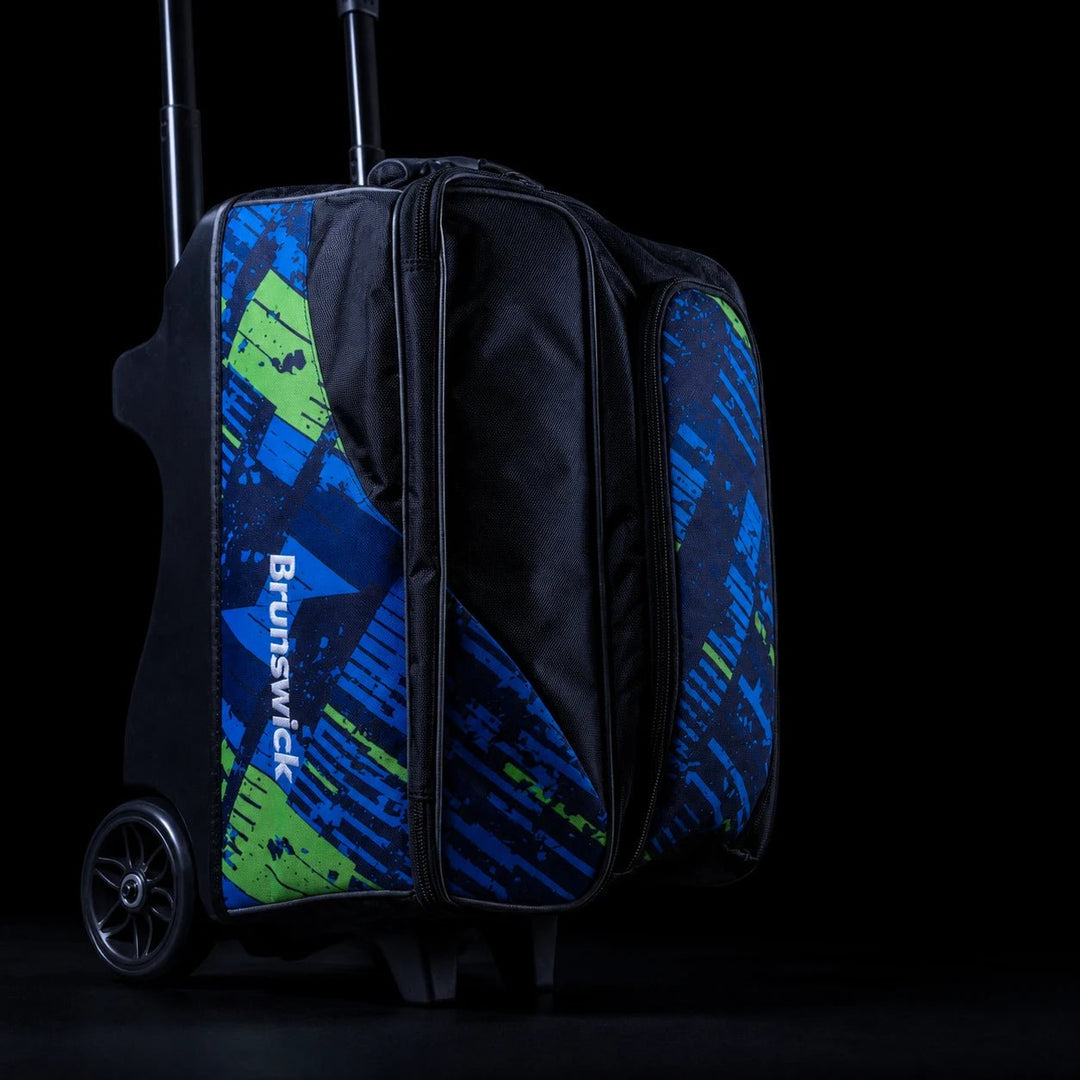 PUNISHER DOUBLE ROLLER - BLUE/GREEN - Bowling Stars