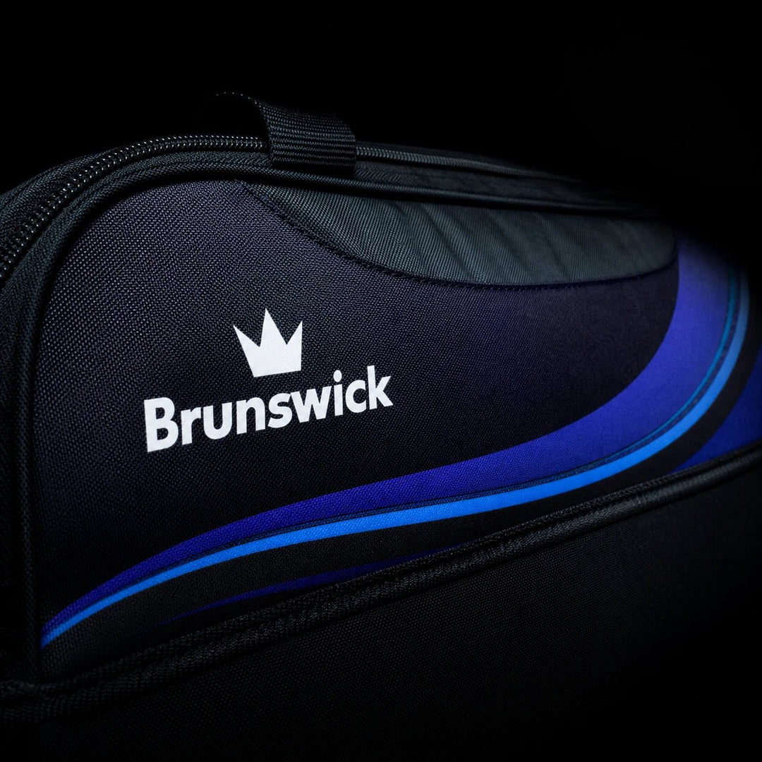 PUNISHER PLUS TRIPLE TOTE - BLACK/BLUE - Bowling Stars