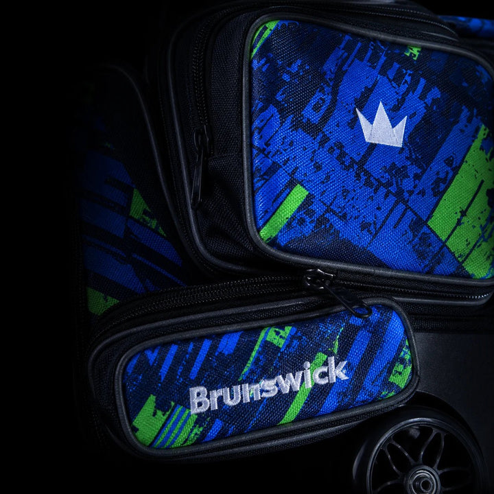PUNISHER TRIPLE ROLLER - BLUE/GREEN - Bowling Stars