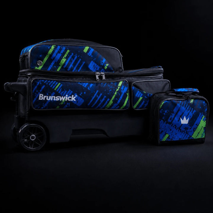PUNISHER TRIPLE ROLLER - BLUE/GREEN - Bowling Stars