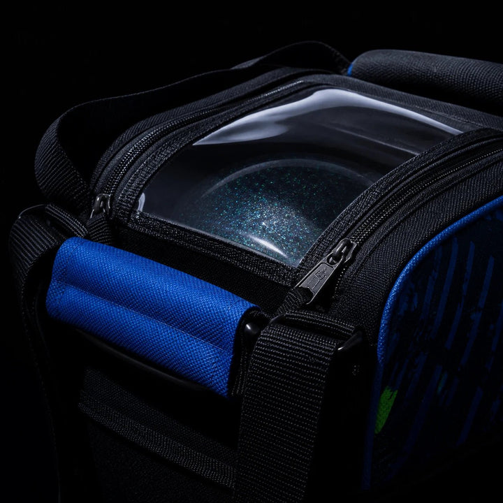 PUNISHER TRIPLE TOTE - BLUE/GREEN - Bowling Stars