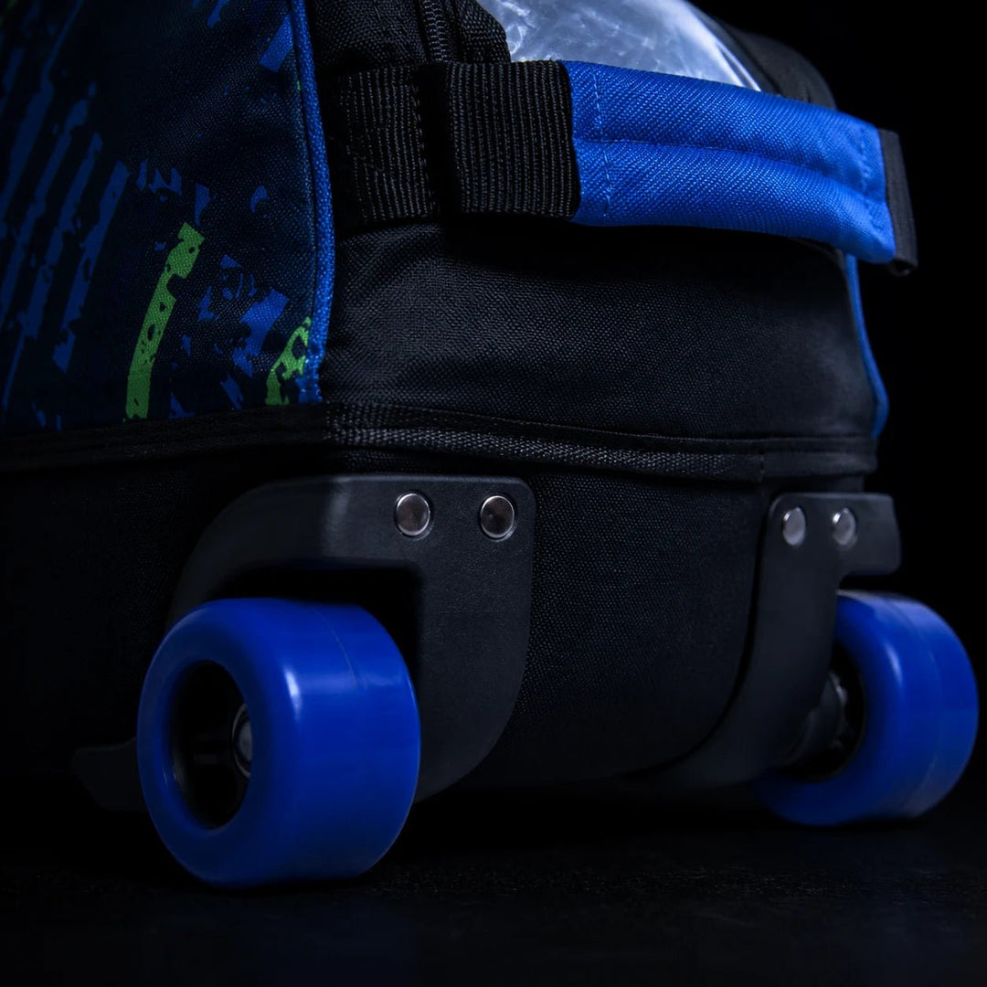 PUNISHER TRIPLE TOTE - BLUE/GREEN - Bowling Stars