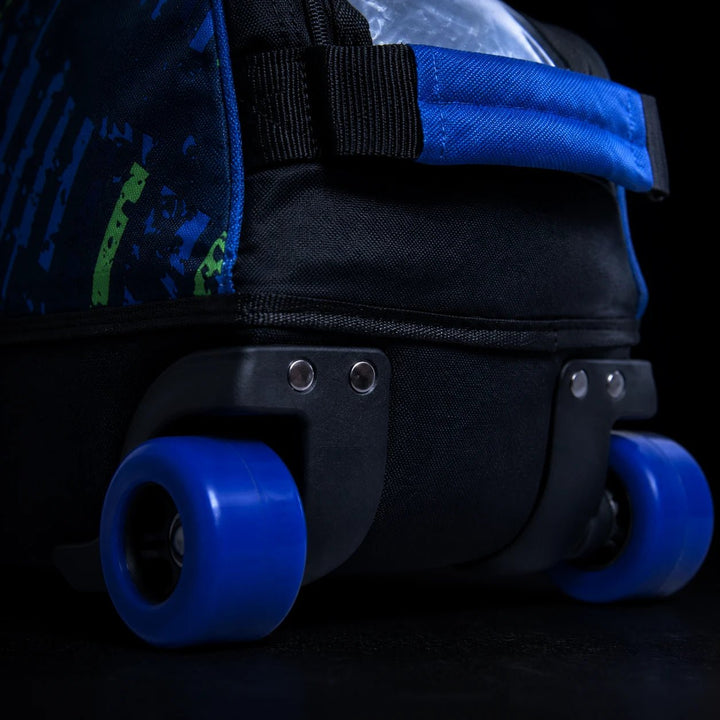 PUNISHER TRIPLE TOTE - BLUE/GREEN - Bowling Stars