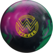 boule de bowling, BOULE ROTO GRIP WINNER SOLID BLACK/PURPLE/GREEN - Bowling Star's
