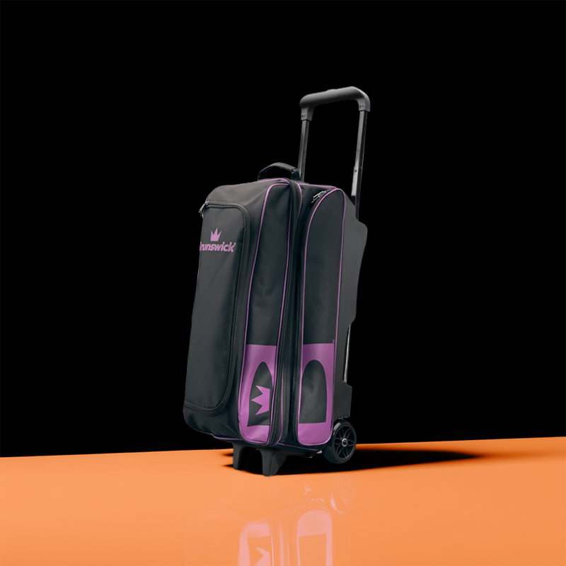 BOLSA BLITZ TRIPLE ROLLER NEGRO/PURPLE - Bowling Stars