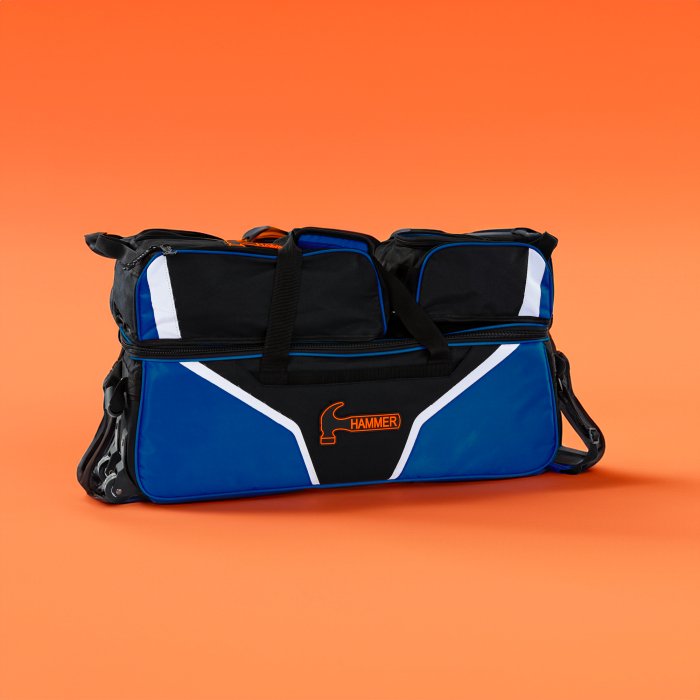 Sac DELUXE TRIPLE TOTE BLUE HAMMER - Bowling Stars