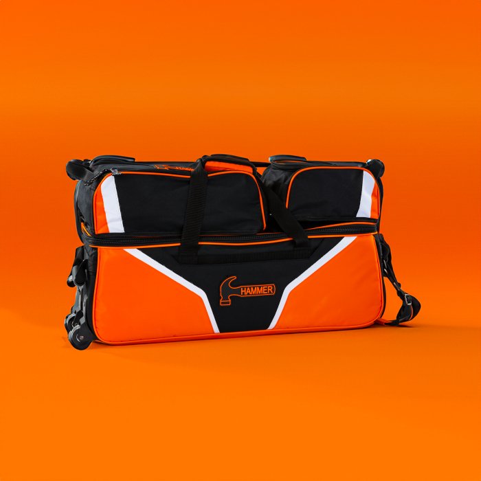 Sac DELUXE TRIPLE TOTE ORANGE HAMMER - Bowling Stars