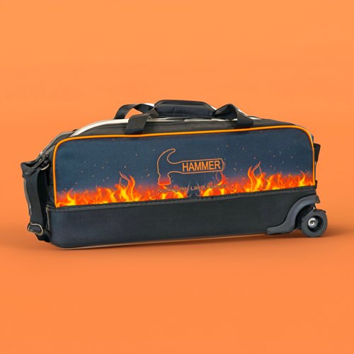 Sac DYE SUB SLIM TRIPLE TOTE FLAME HAMMER - Bowling Stars