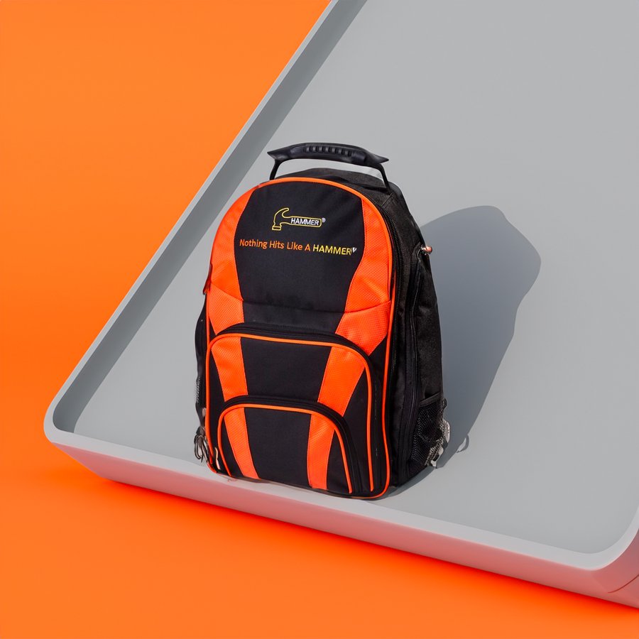 Sac HAMMER BOWLER'S BACKPACK ORANGE - Bowling Stars