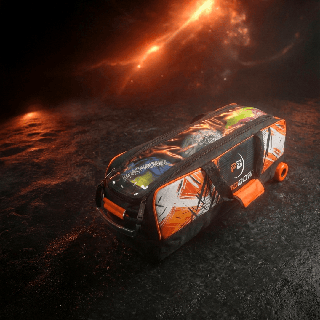 Sac PROBOWL DYE - SUB 3 - BALL TOTE ORANGE - Bowling Stars