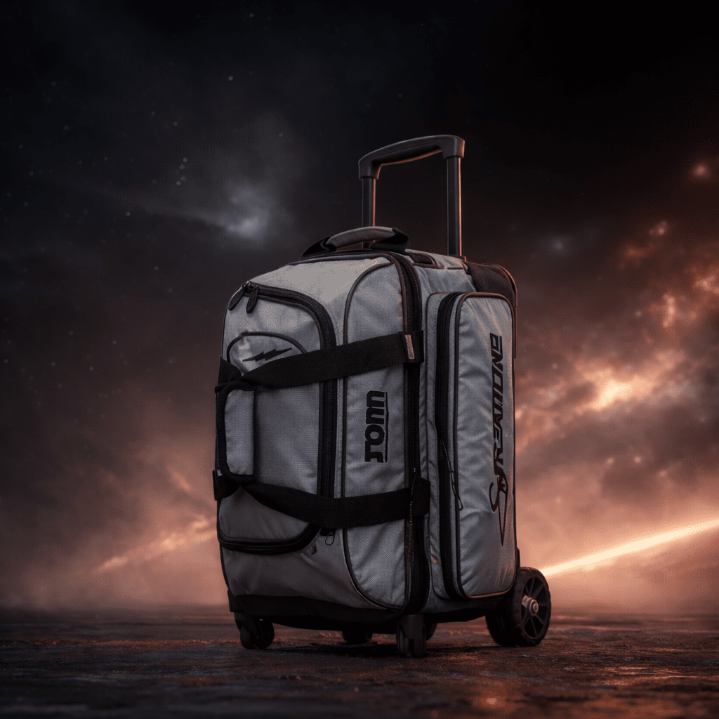 Sac ROLLER 2 - BALL STRMLINE SILVER/BLACK - Bowling Stars