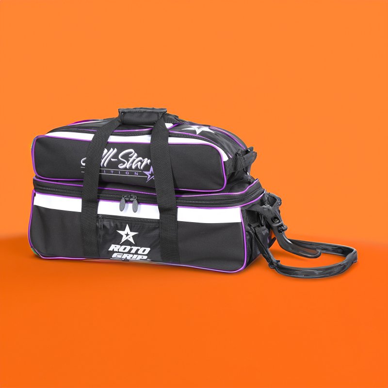 ROTO GRIP 3 Bolsa - BOLSA TOTE NEGRO/BLANCO/PURPLE - Bowling Stars