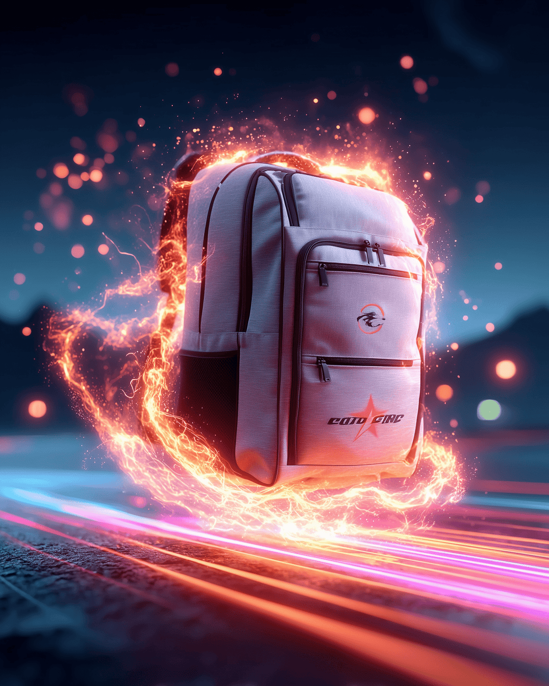 Sac ROTO MVP + BACKPACK ACHROMATIC - Bowling Stars