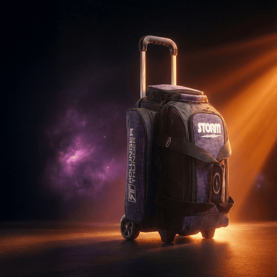 Sac R/T 2 - BALL ABSTRACT PRPL/BLACK - Bowling Stars