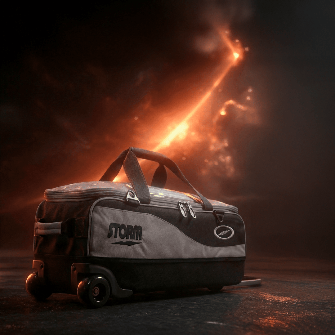 Sac STORM 3 - BALL TRAVEL TOTE PRO GREY BLACK - Bowling Stars