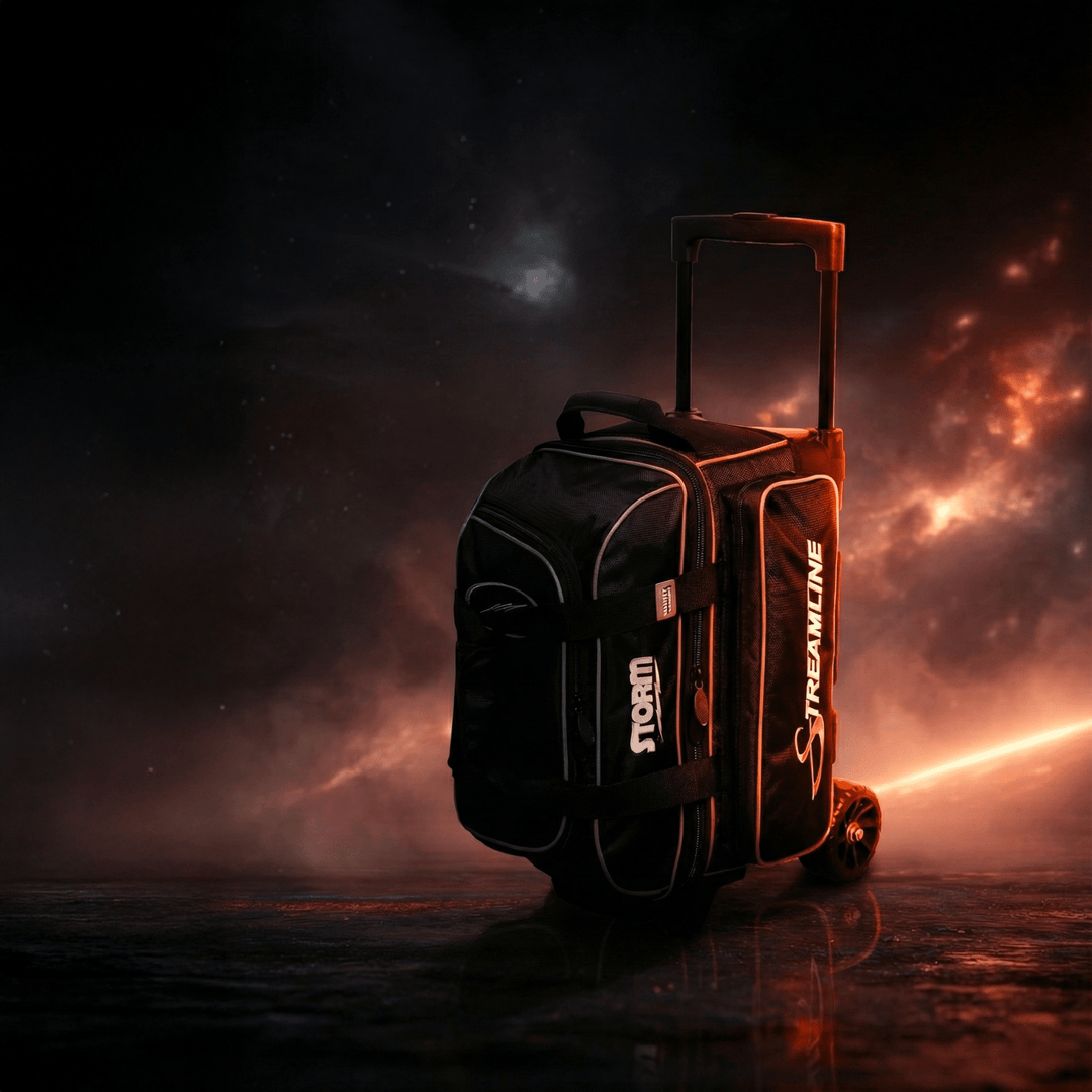 Sac STORM ROLLER 2 - BALL STRMLINE BLACK/SILVER - Bowling Stars