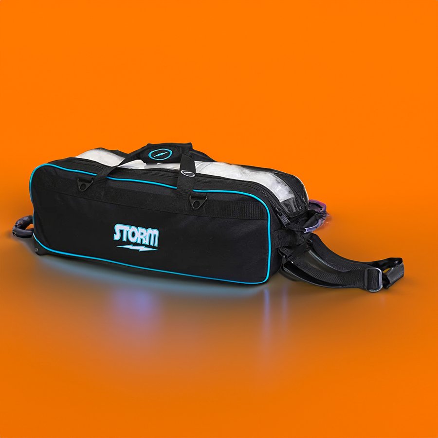 Tasche STORM ROLLER 3 - BALL TOURNAMENT TRAVEL BLACK/BLUE - Bowling Stars