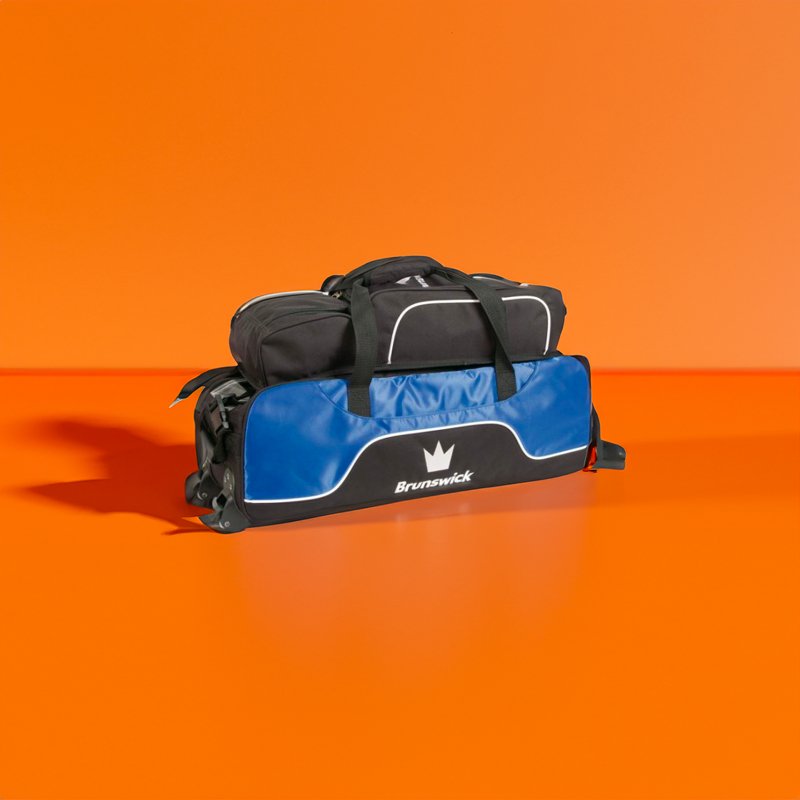 Sac TOURNAMENT TRIPLE SLIM ROLLER ROYAL - avec pochette - Bowling Stars