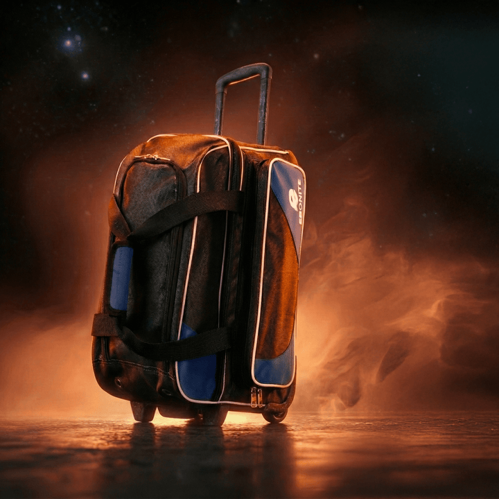 Sac TRANSPORT DOUBLE ROLLER - BLUE - Bowling Stars