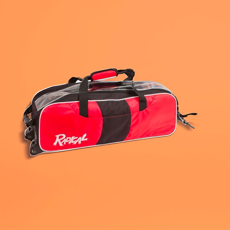 Borsa TRIPLE SLIM TOTE NERO/ROSSO - RADICAL - Bowling Stars