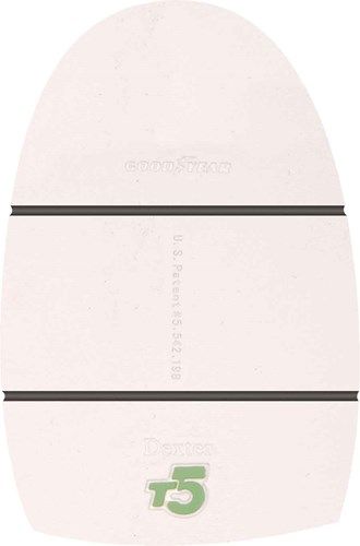 Semelle Dexter The 9 - Traction Minimale, Texture Lisse Blanche - Bowling Stars