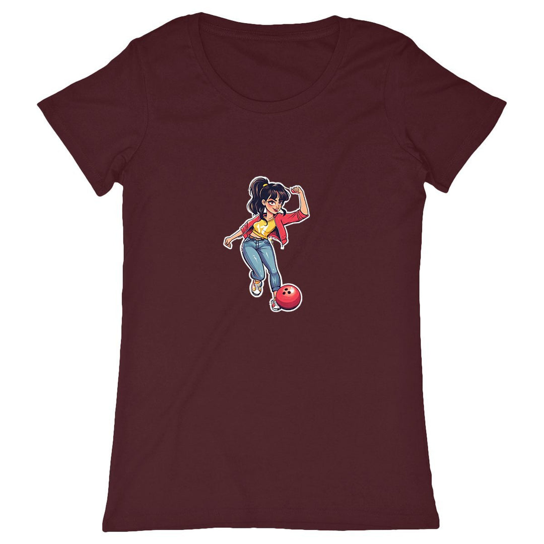 Bowling T-Shirt Frau Bowling Diva - Bowling Stars