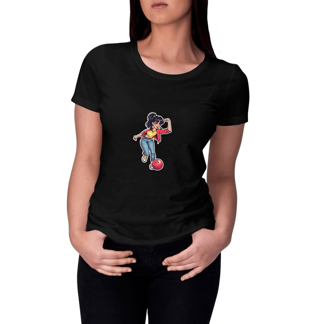 Bowling T-Shirt Frau Bowling Diva - Bowling Stars