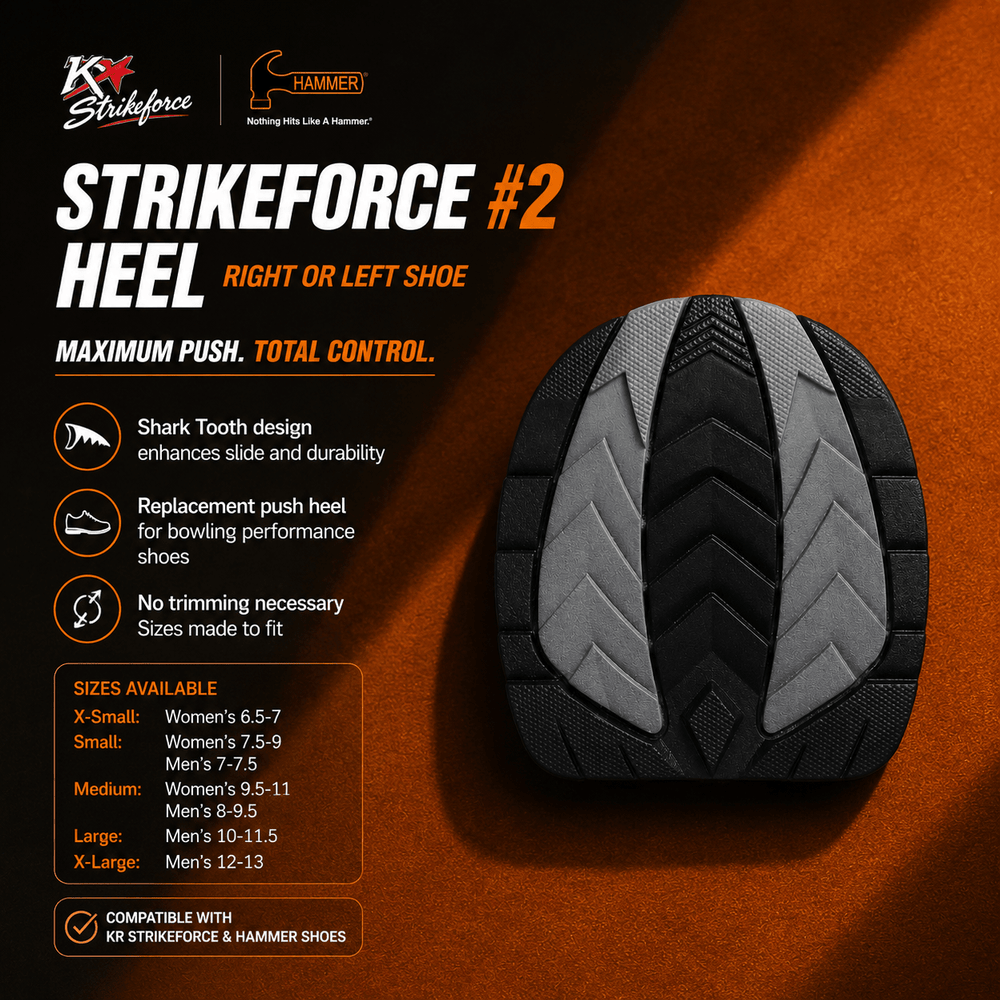 Talon 2 KR Strikeforce pour Homme - Gris/Noir, Taille M 12-13 - Bowling Stars