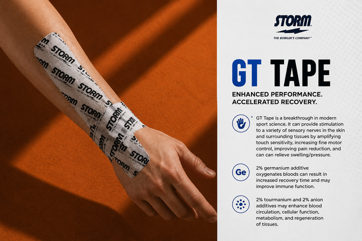 STORM GT TAPE WHITE 20 PRE-CUT STRIPS
