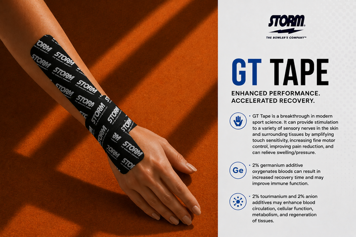 STORM GT TAPE WHITE 20 PRE-CUT STRIPS