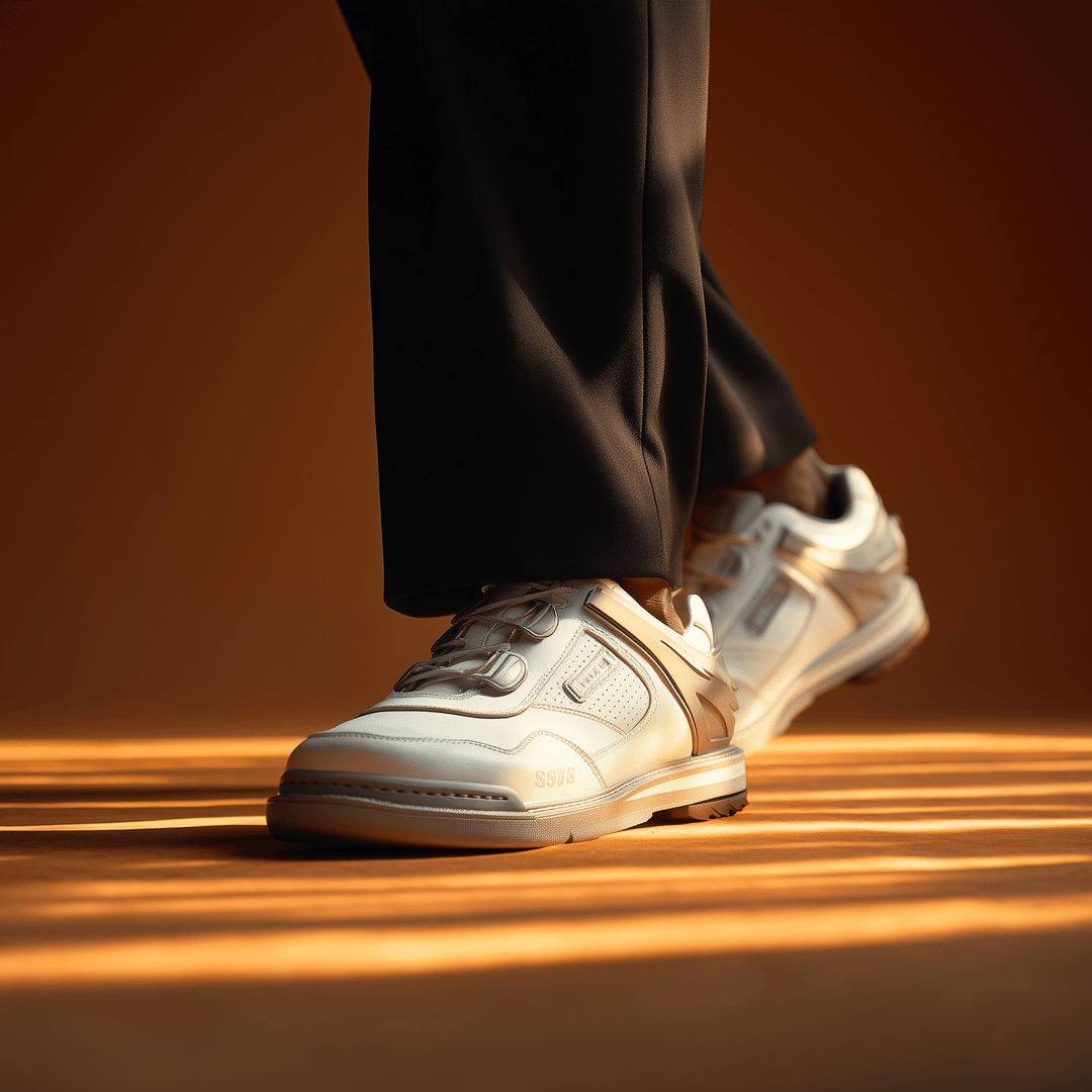 TraqFlex BOA 6 Hybrid White / Grey - Bowling Stars