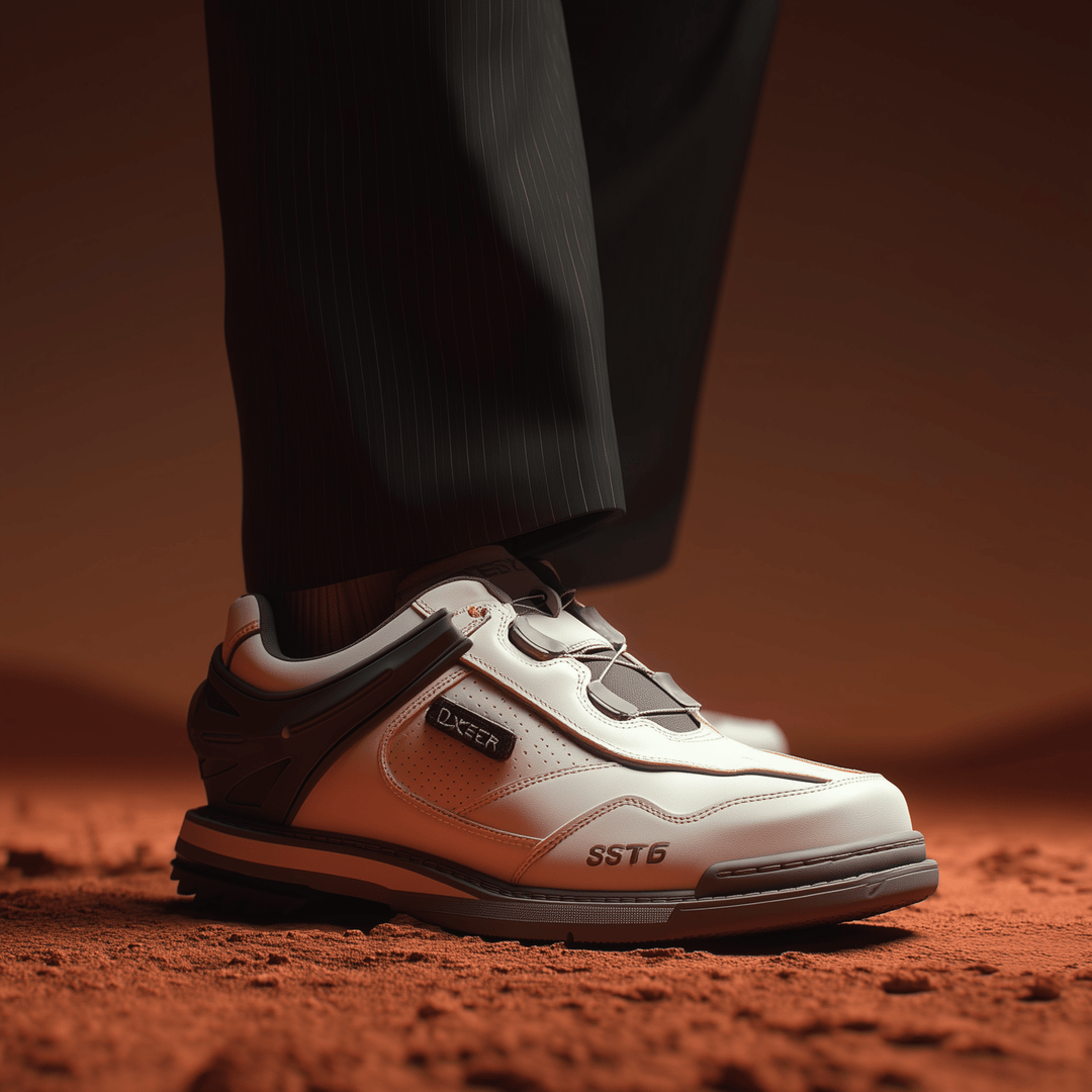 TraqFlex BOA 6 Hybrid White / Grey - Bowling Stars