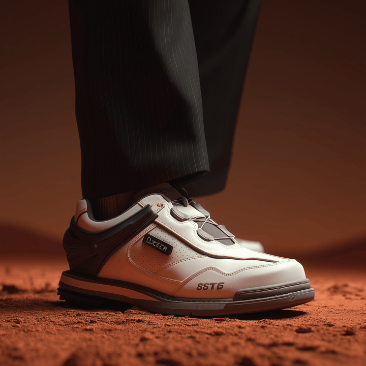 TraqFlex BOA 6 Hybrid White / Grey - Bowling Stars